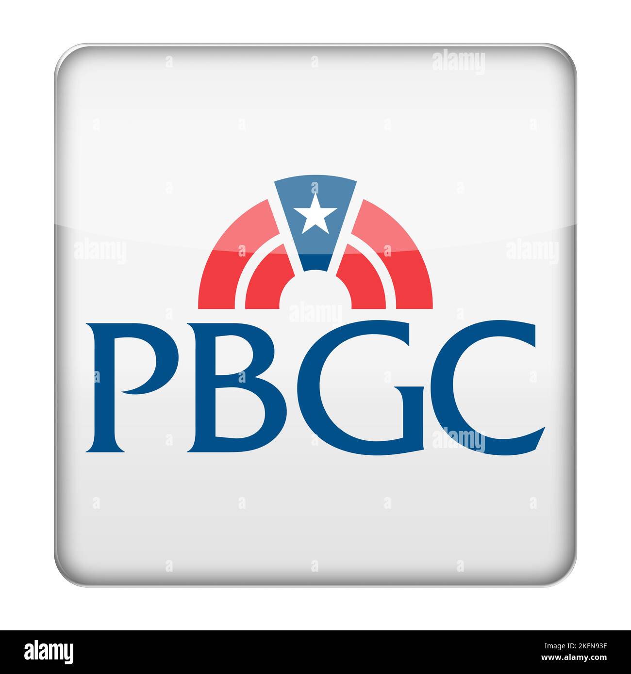 PBGC Corporación de Garantía de Beneficio de Pensiones Foto de stock