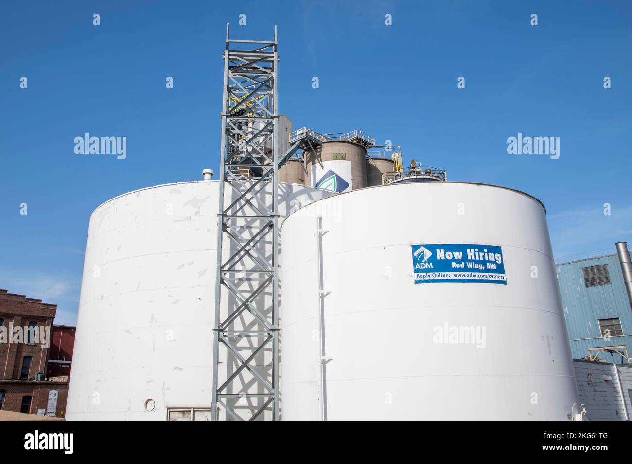 Red Wing, Minnesota. ADM es líder en nutrición global y cuenta con un