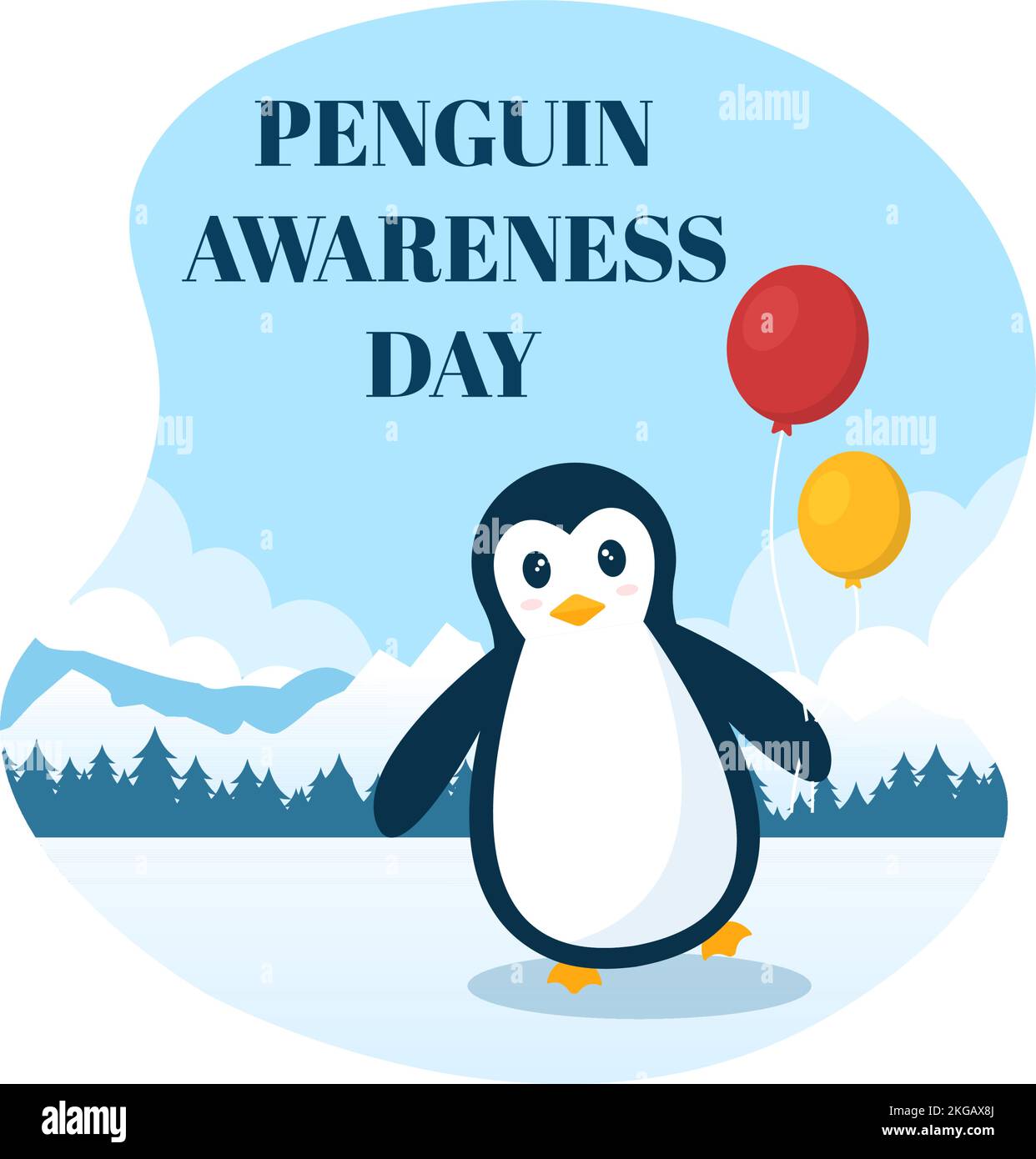 Happy Penguin Awareness Day el 20th de enero para mantener la población