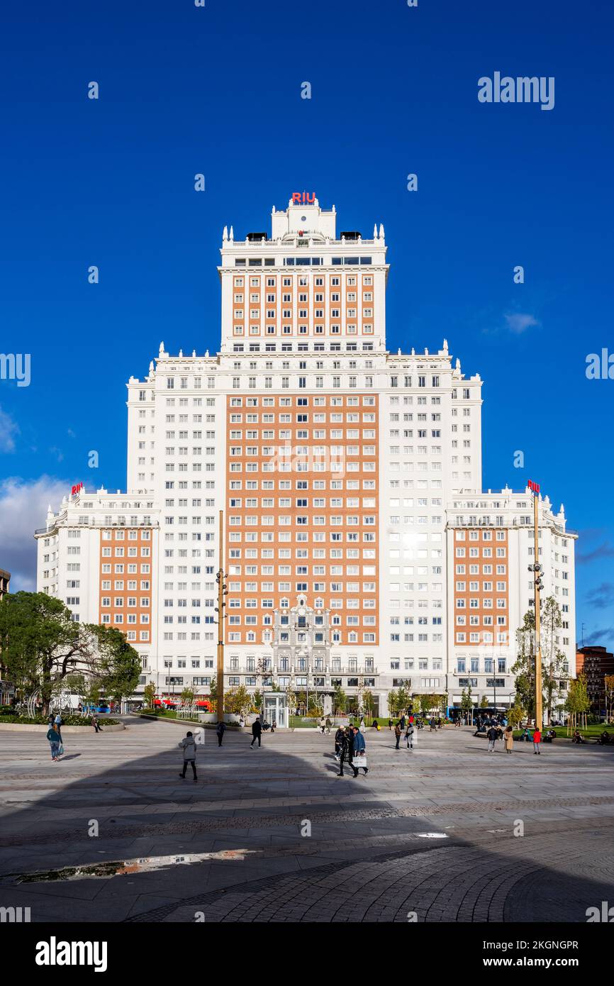 Hotel Riu Plaza España, Plaza de España, Madrid, España Fotografía de