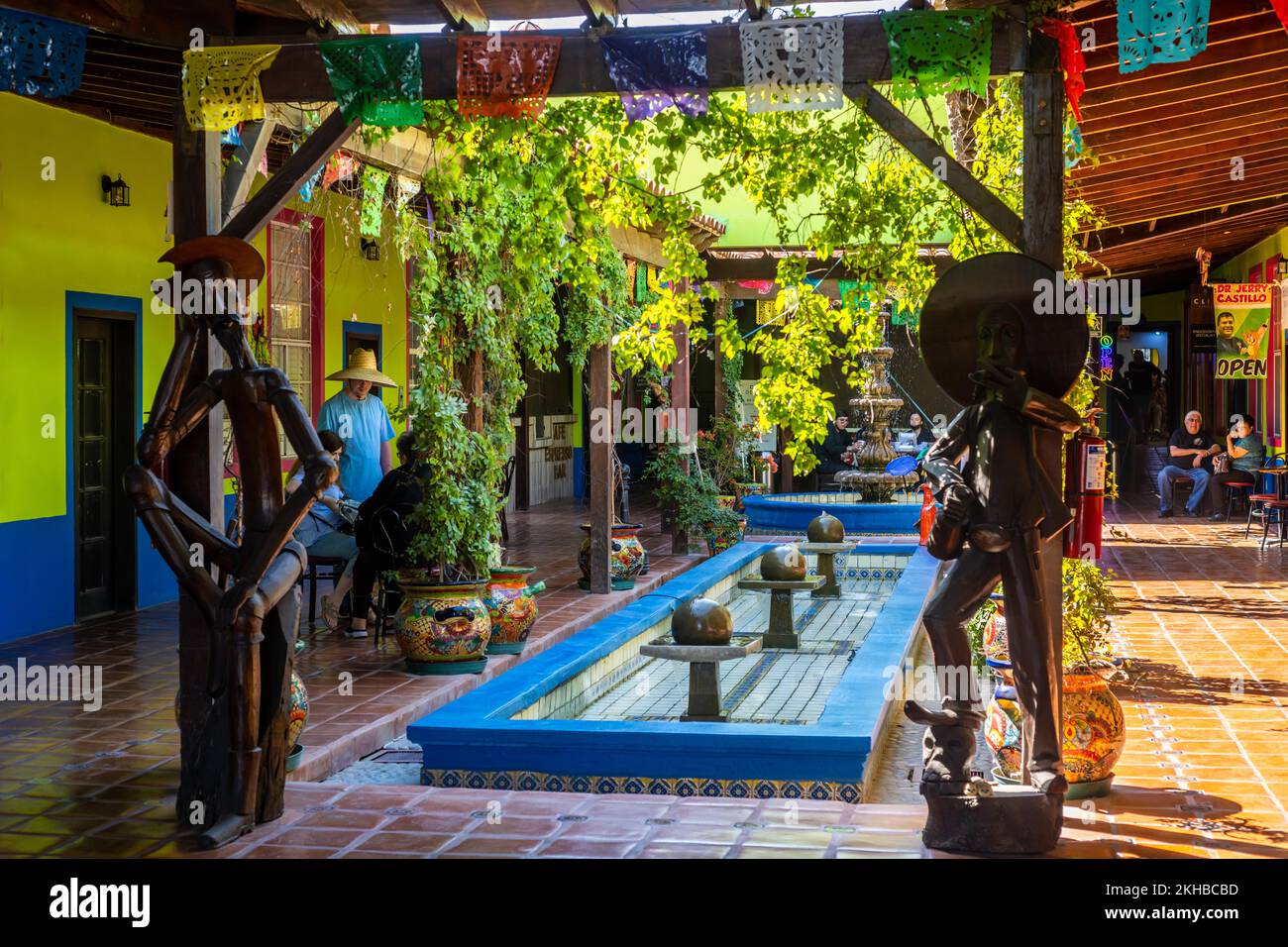 Los Algodones, México, MX 14 de abril de 2022 Una ciudad muy