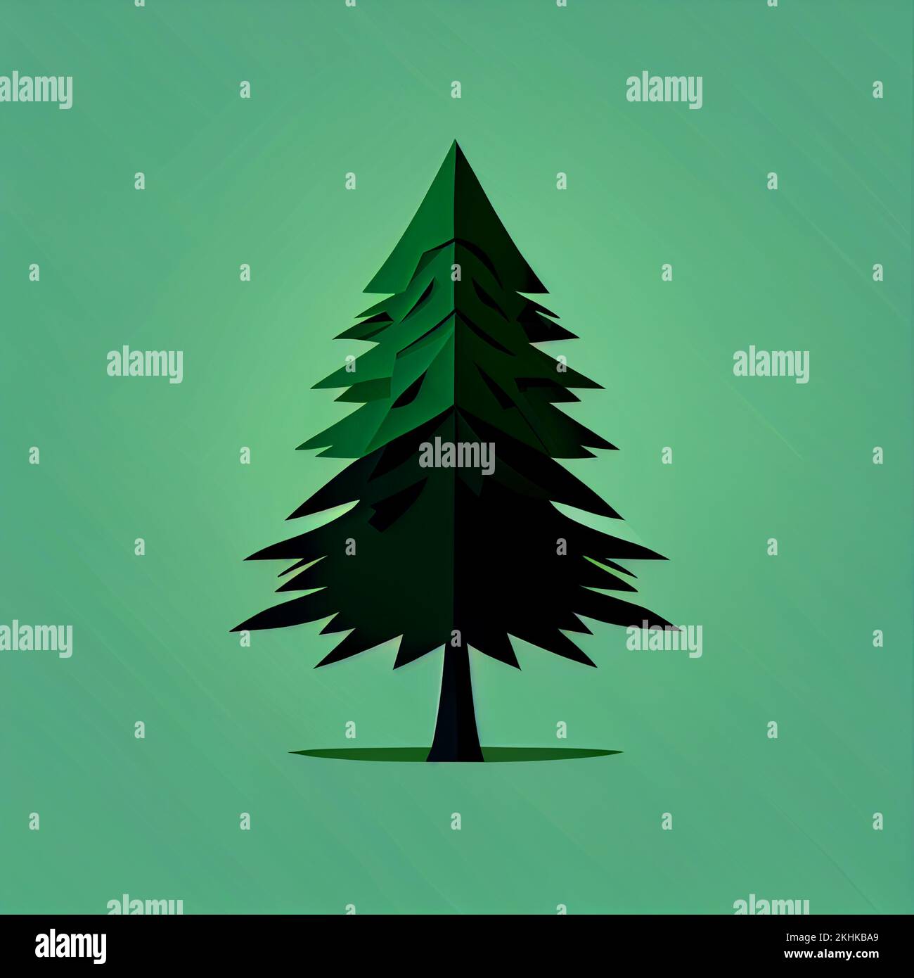 Plano árbol de Navidad dibujo animado papel tapiz. Moderno diseño plano en  invierno Diseño de diseño del sitio web. Fondos de pantalla minimalistas de  invierno Fotografía de stock - Alamy