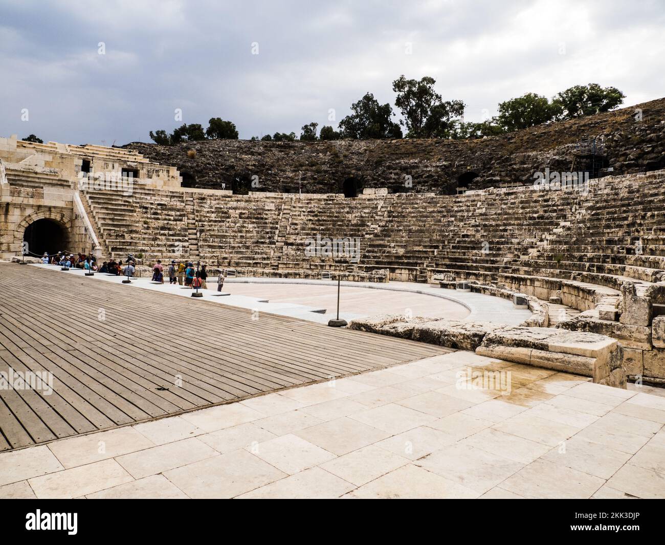 Bet Shean antigüedades, Israel Foto de stock