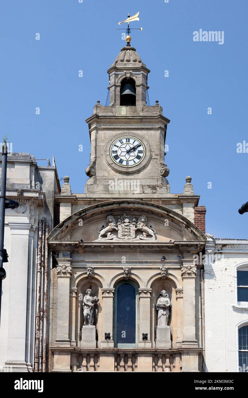 El Market Hall, High Town, Hereford, Herefordshire Foto de stock