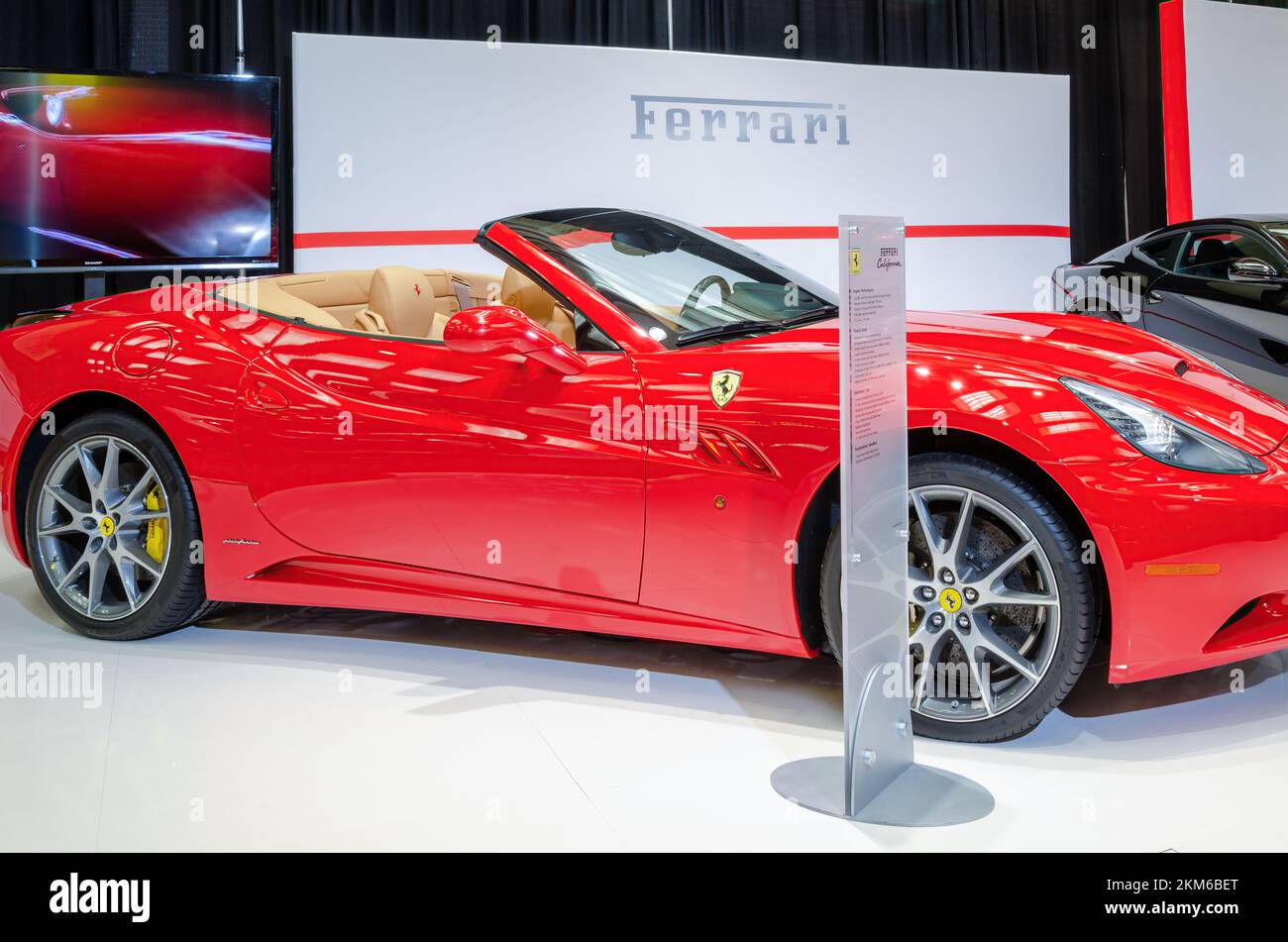 Ferrari California Foto de stock