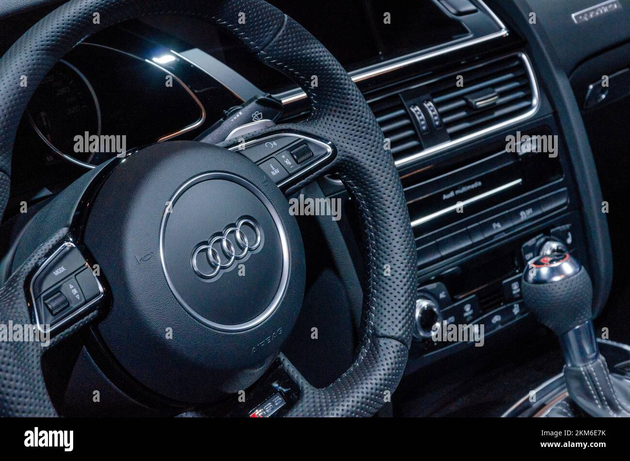 Audi RS5 Cabriolet Foto de stock