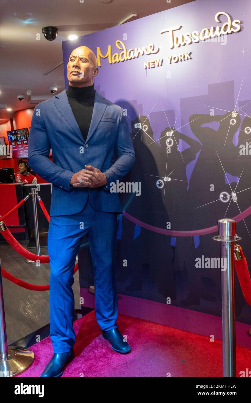 El Museo de Cera Madame Tussauds es una popular atracción en West 42nd