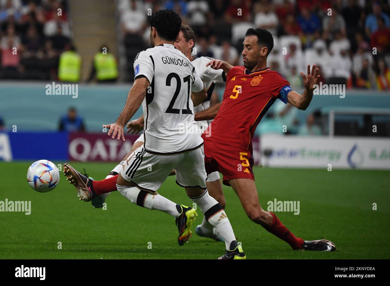 DOHA (QATAR), 11/27/2022 COPA MUNDIAL/ESPAÑA vs ALEMANIA Partido