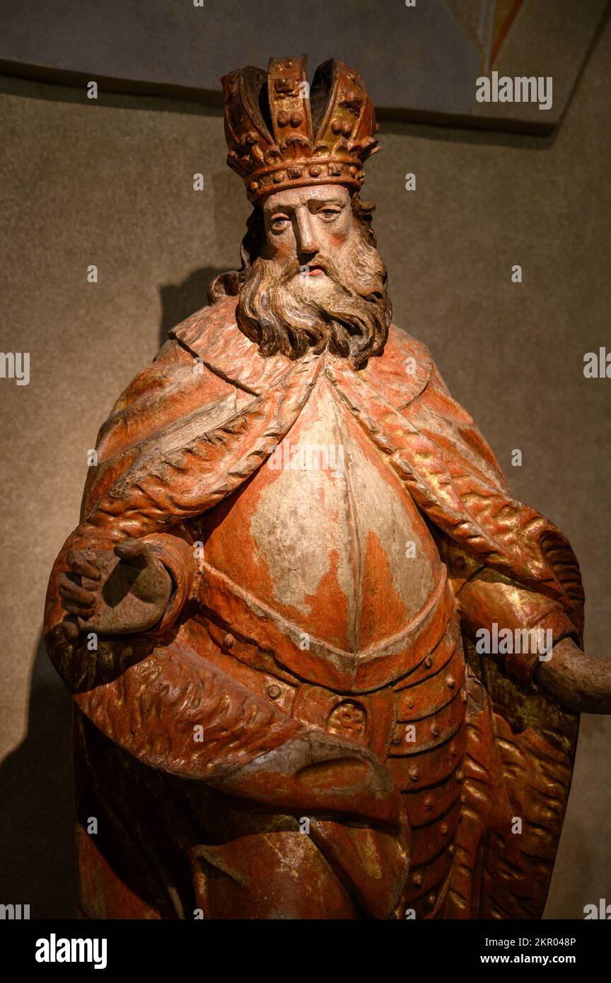 Rey San Esteban (Esteban I de Hungría). 2nd mitad del siglo 18th por un