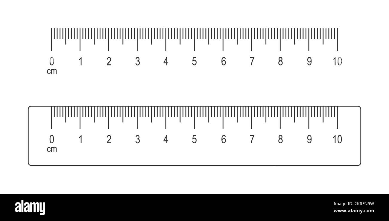 Longitud 10 cm Imágenes vectoriales de stock - Alamy