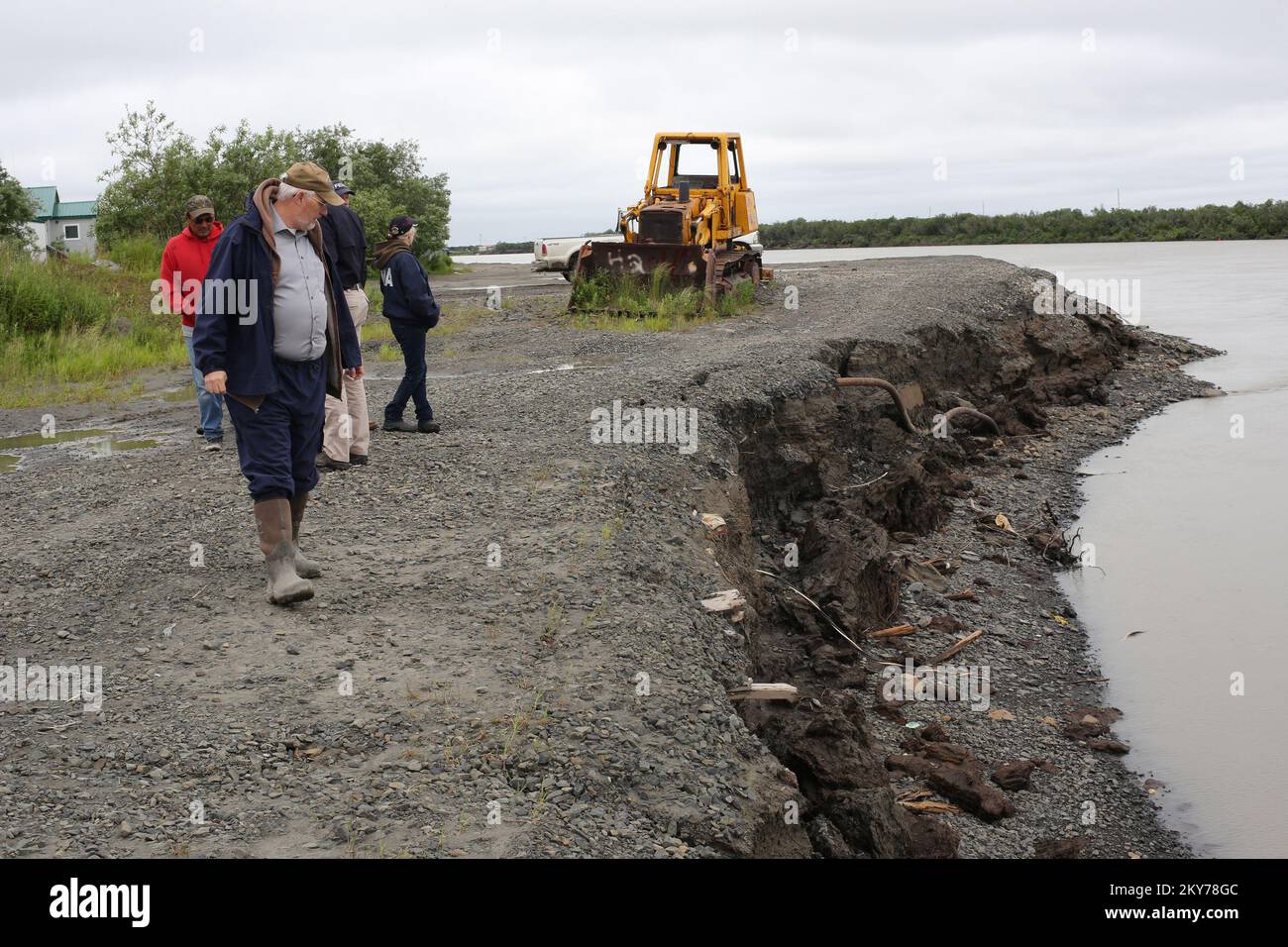Alakanuk, Alaska, 16 de julio de 2013 El Gerente de la Ciudad de