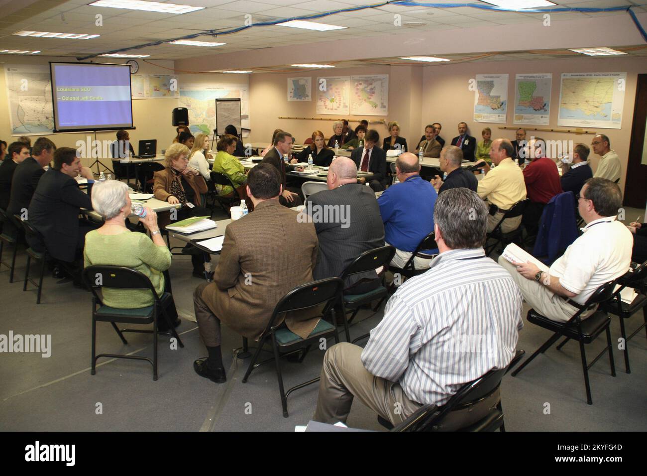 Huracán Katrina, Baton Rouge, LA, 24 de enero de 2006 Se lleva a cabo