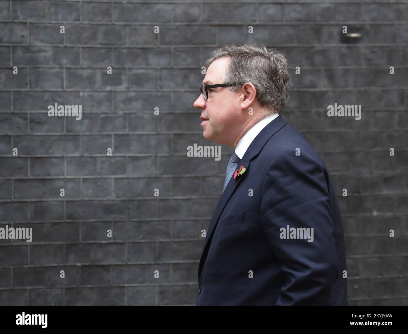 Londres, Reino Unido. 1st Nov 2022. El director general Jeremy Quin llega a Downing Street nº 10 para la reunión semanal del gabinete. Foto de stock