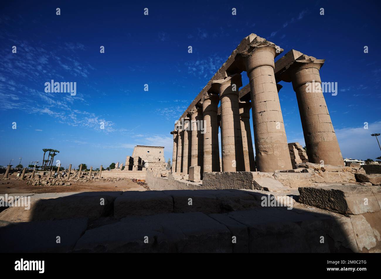 Egipto Luxor Foto de stock