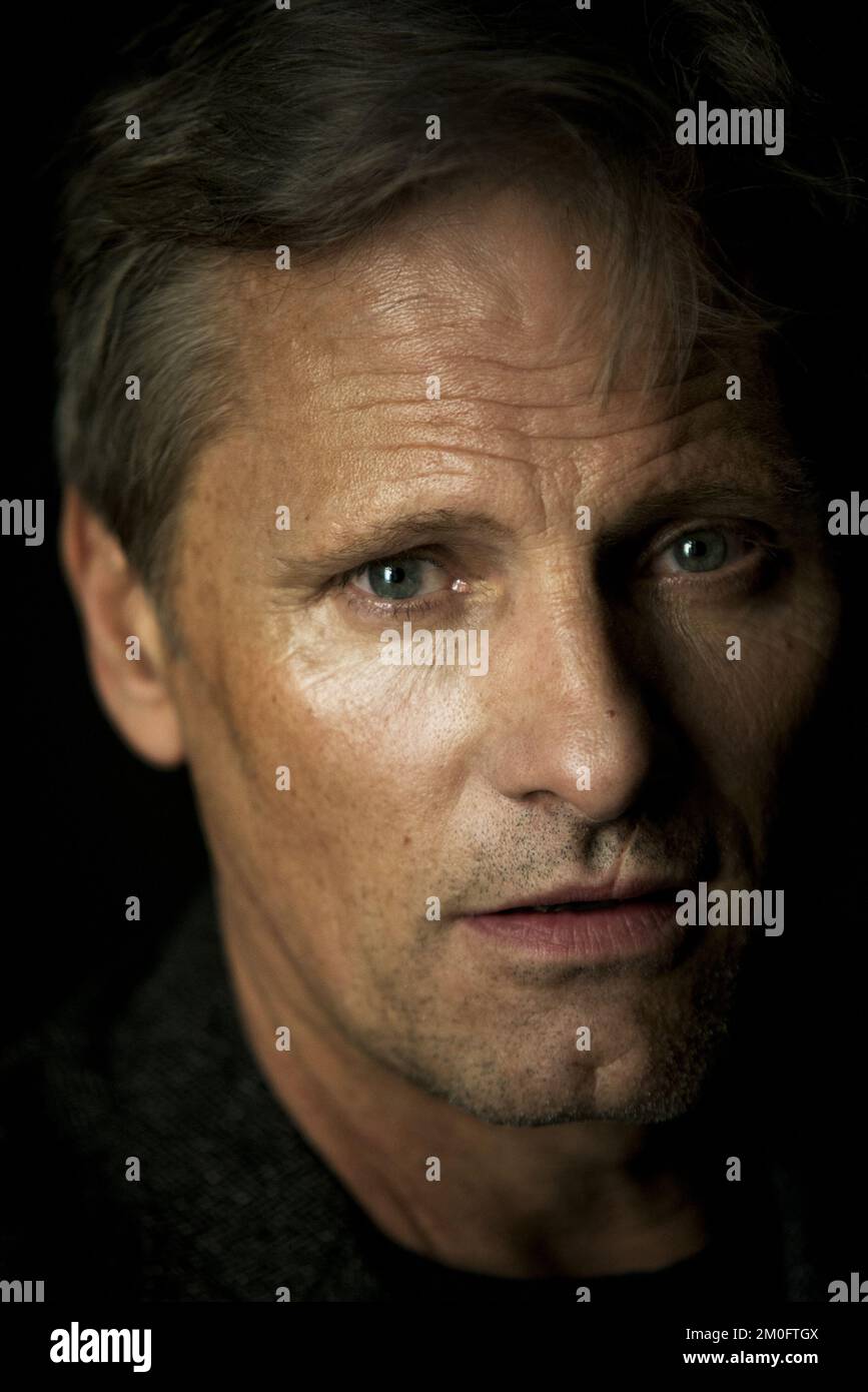 Viggo Mortensen retratos para promover su nueva película Captain