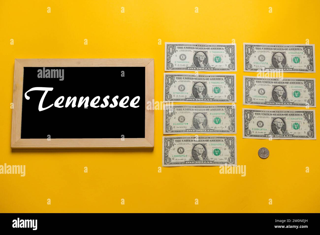 el-salario-m-nimo-en-tennessee-es-de-7-25-por-hora-fotograf-a-de-stock-alamy