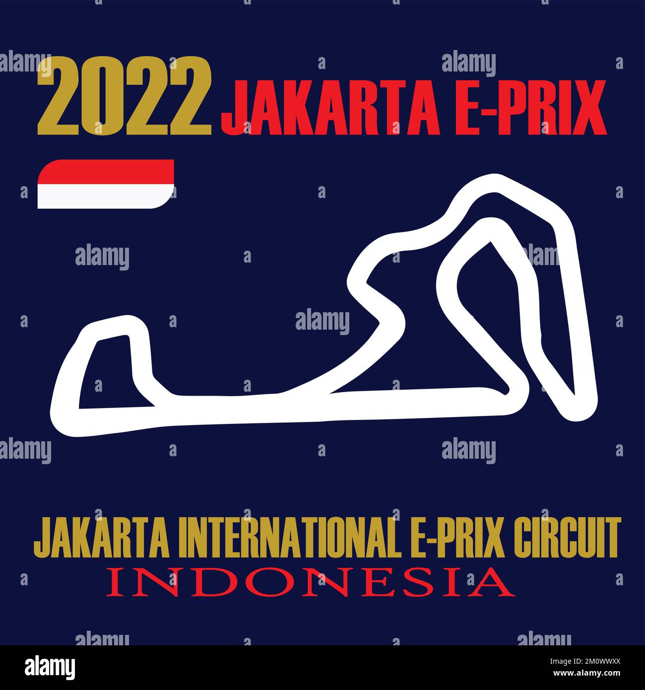 yakarta, 16th de mayo de 2022. circuito internacional de eprix de