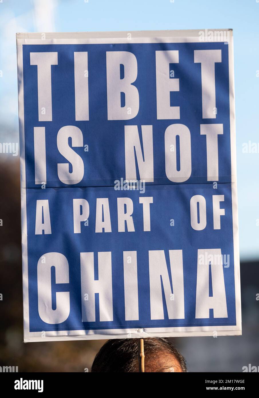 Los Tibetanos Exigen Un Cambio Fotografías E Imágenes De Alta