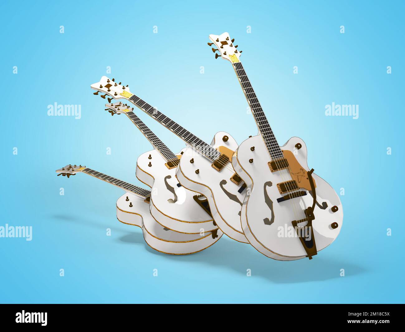 Guitarras semi acústicas fotografías e imágenes de alta resolución - Alamy