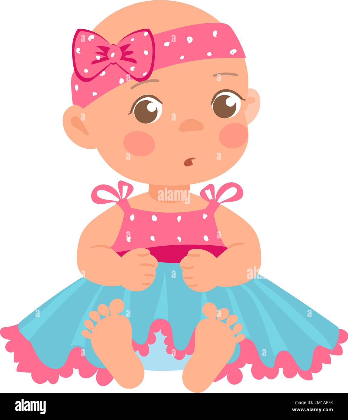 bebé niña asiática vestirse con lindos vestidos de moda para bebés recién  nacidos 7217482 Foto de stock en Vecteezy