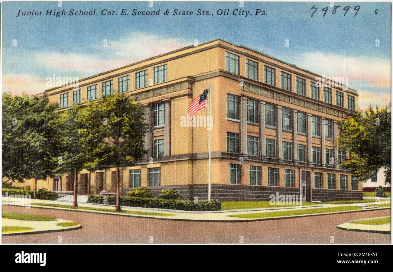 Escuela Secundaria, cor. E. Second & State Sts., Oil City, Pa