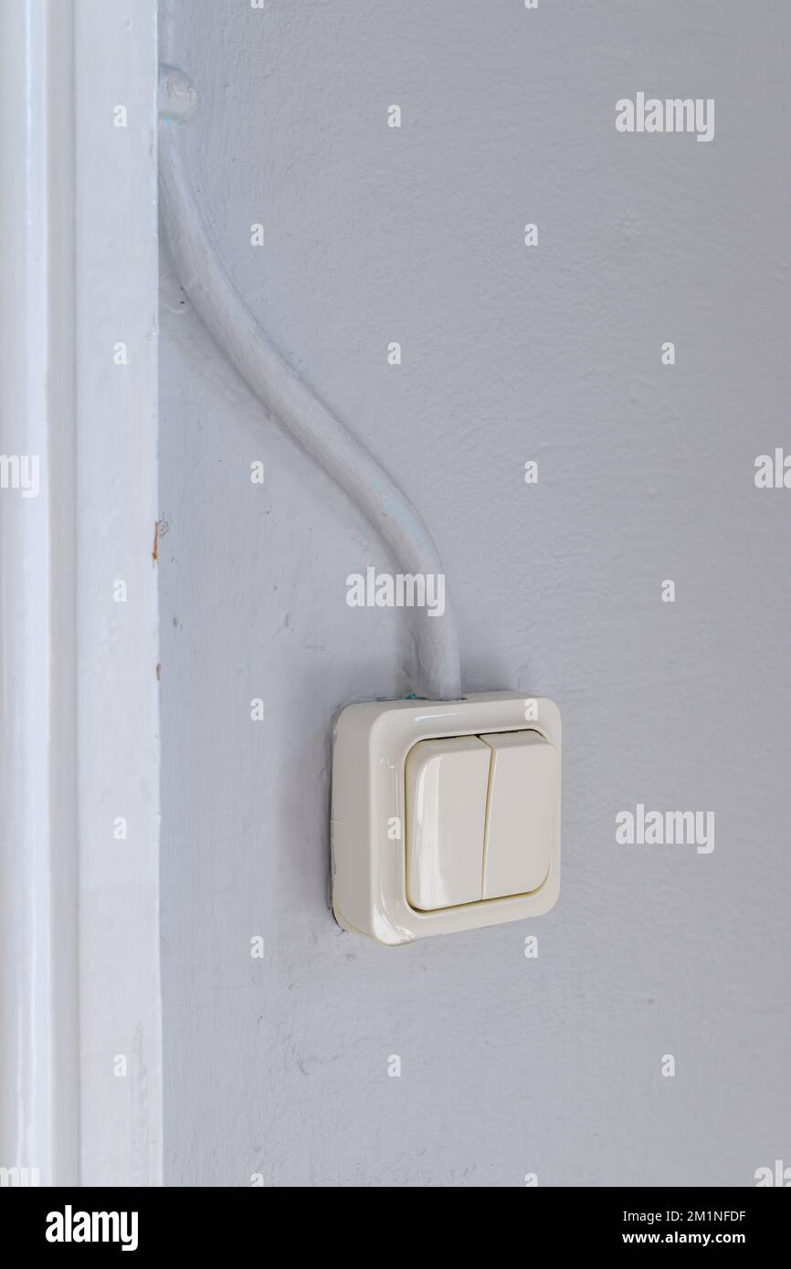 Interruptor de luz viejo fotografías e imágenes de alta resolución - Alamy