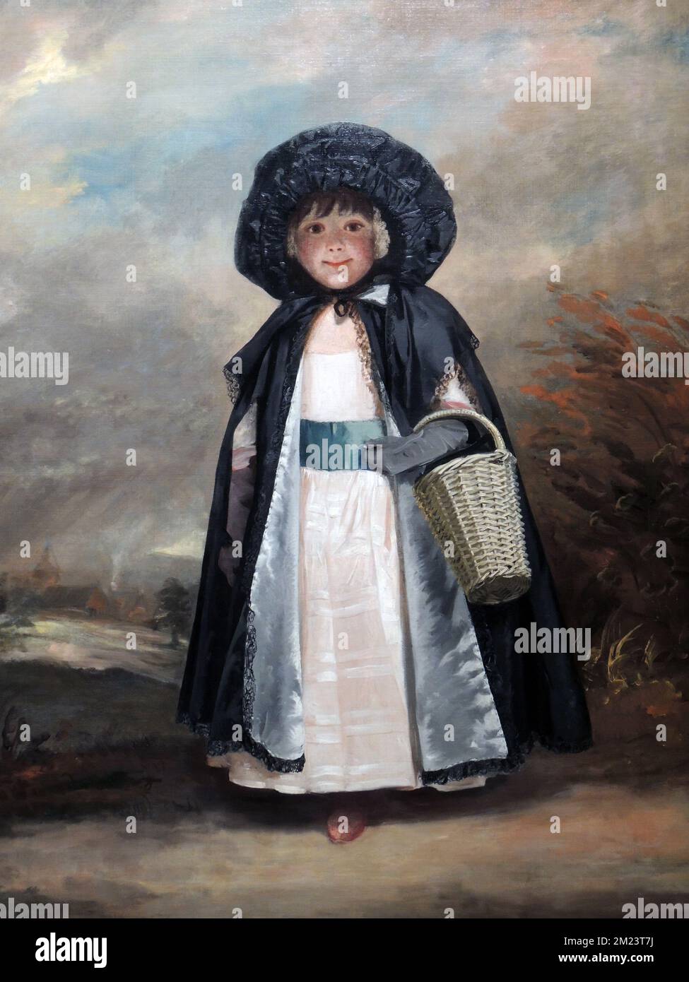Srta. Crewe, Pintura de Joshua Reynolds Foto de stock