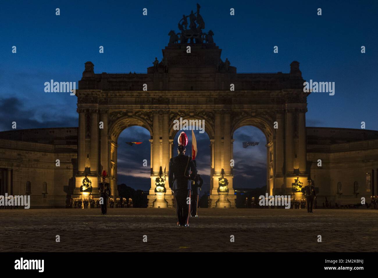 Ilustración Foto tomada durante la entrega de la 'Espada del Rey' por