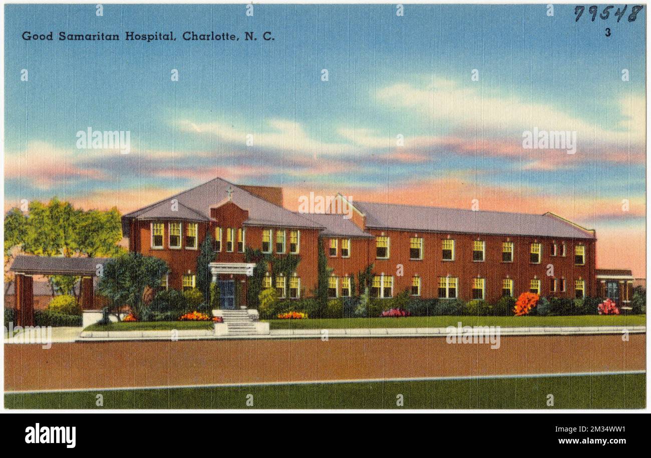 Hospital del Buen Samaritano, Charlotte, N. C. , Hospitales, Colección