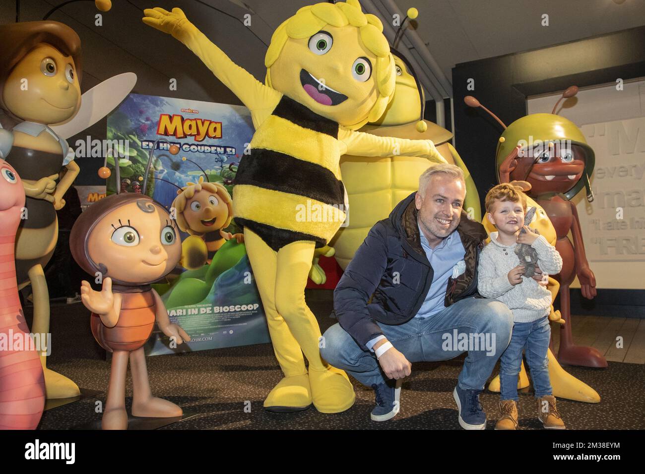 Maarten Breckx fotografiado durante el estreno de la película de