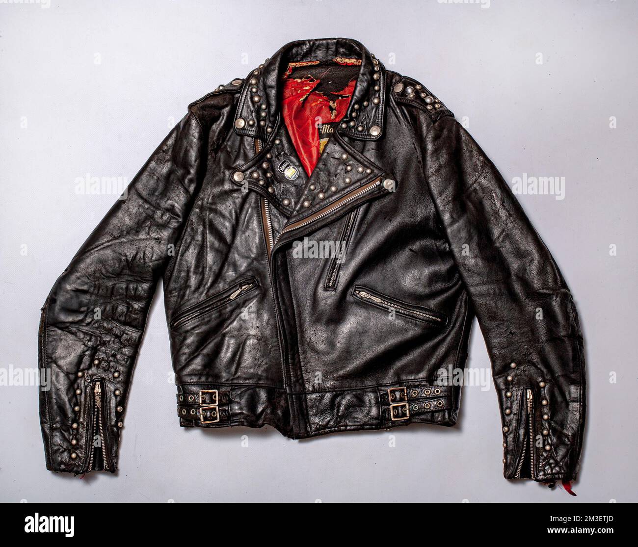 Chaquetas de cuero pintadas fotografías e imágenes de alta resolución Alamy