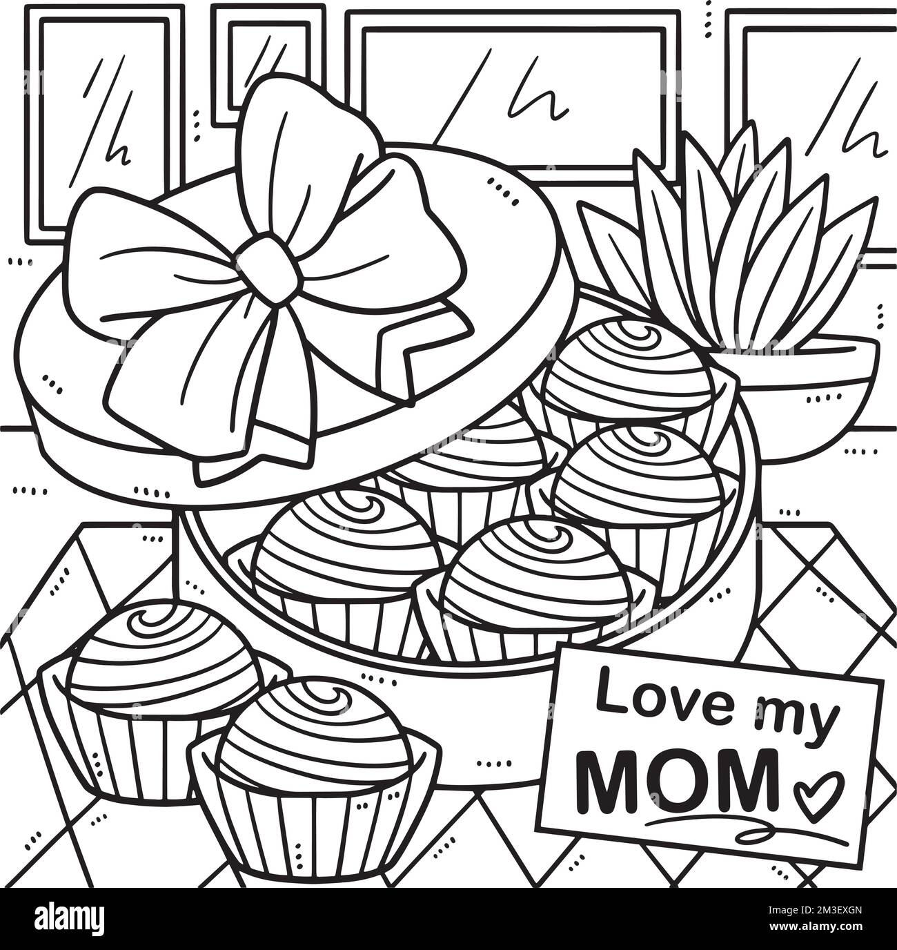 Descubrir 55+ imagen cajas de chocolates para colorear Viaterra.mx