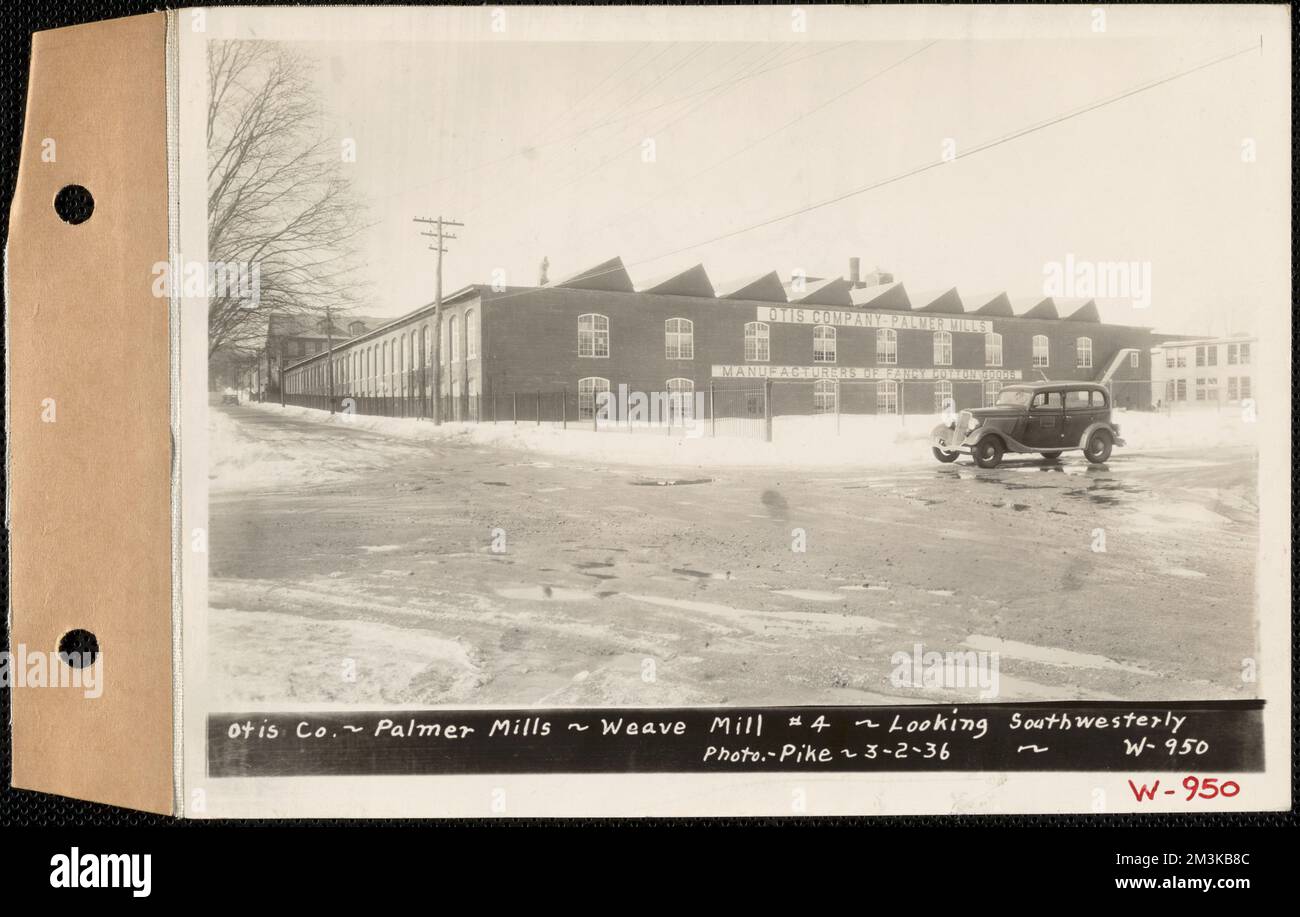 Otis Co., Palmer Mills, el molino de tejido 4, mirando southwesterly