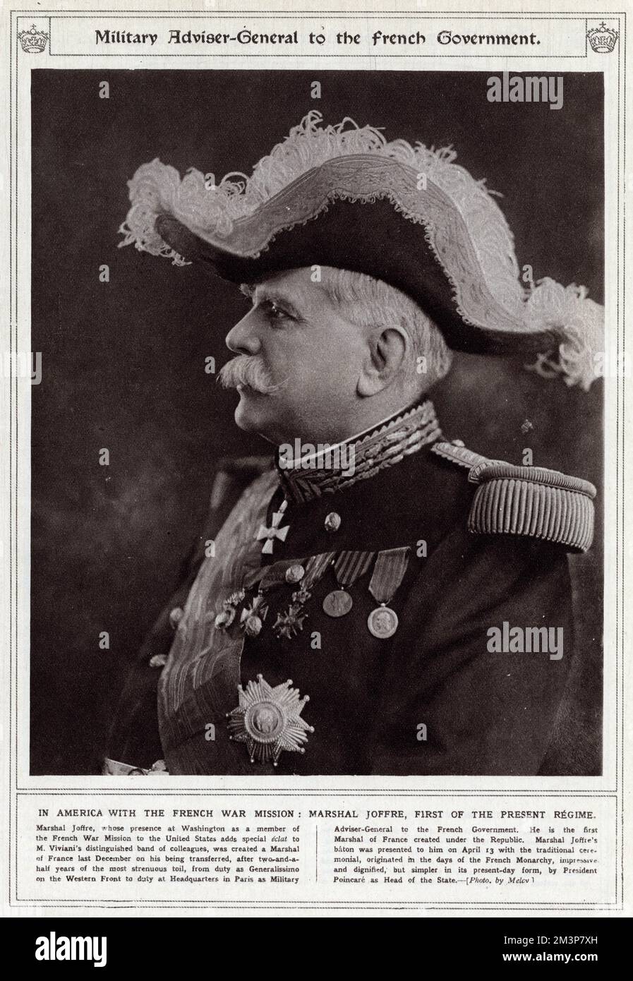 Mariscal Joseph Jacques Cesaire Joffre (1852