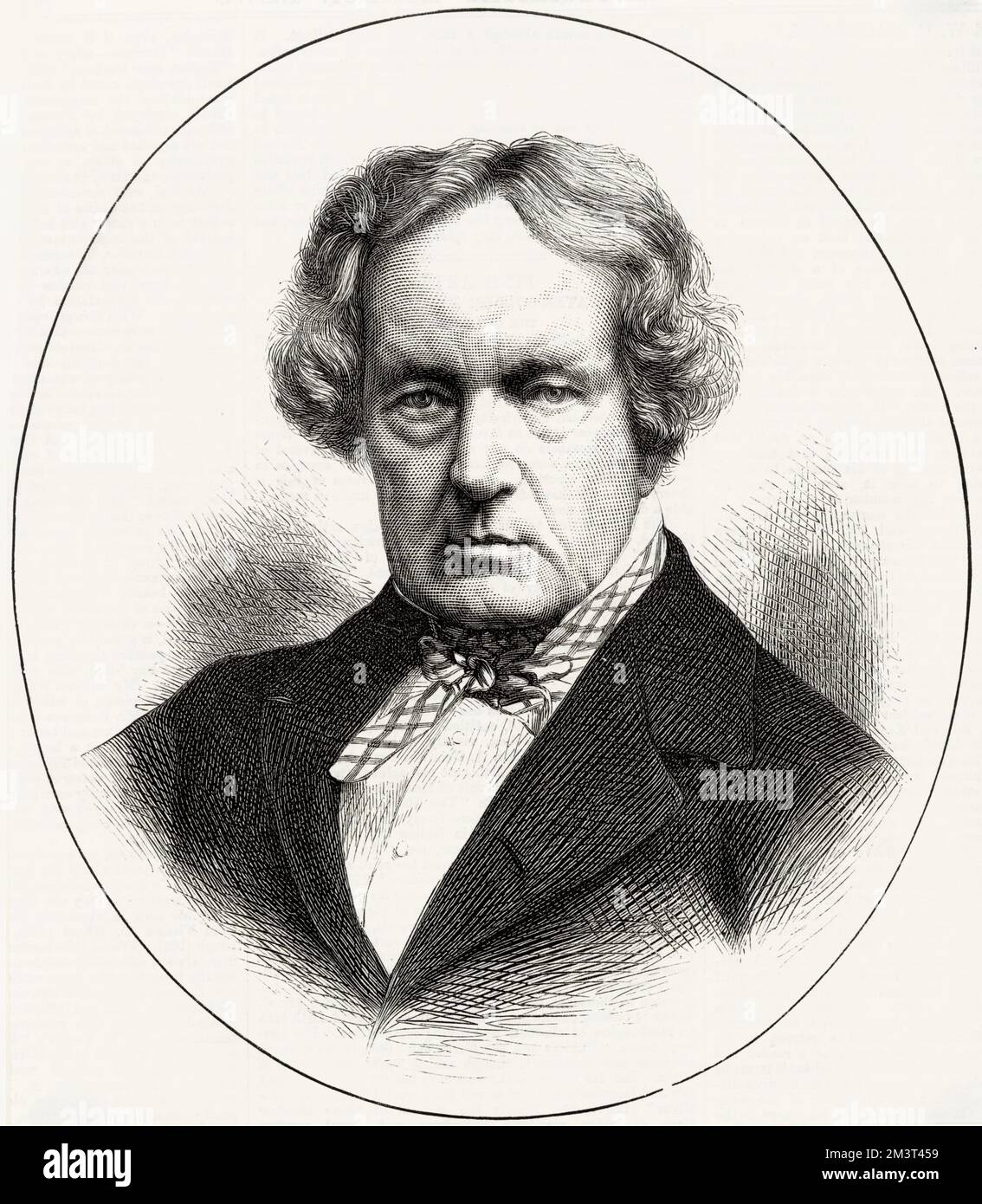 William Charles Macready (1793 - 1873), actor inglés Foto de stock