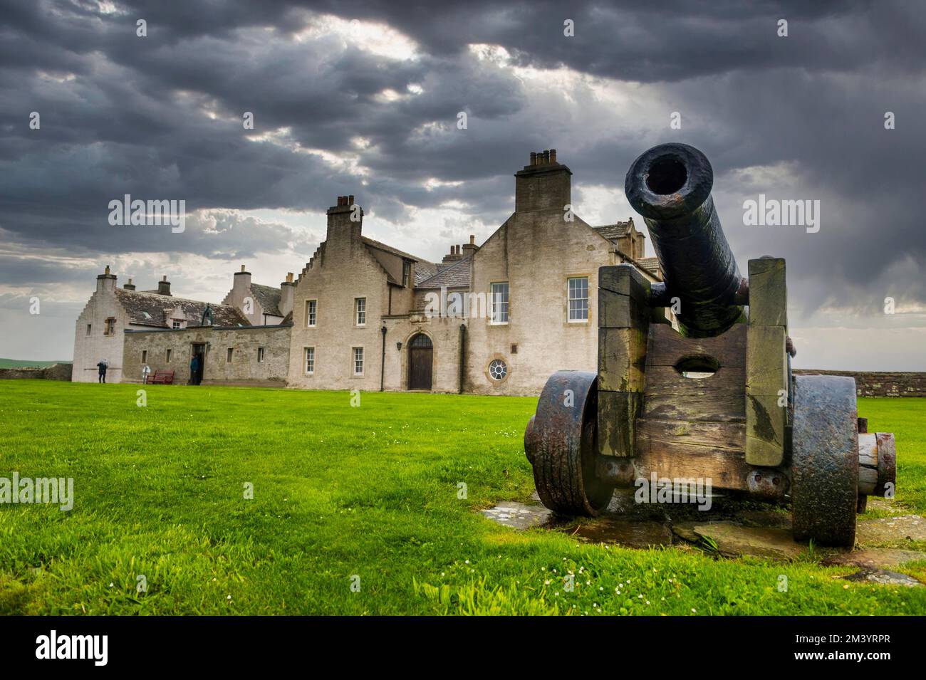 Casa Skaill histórica, Islas Orcadas, Reino Unido Foto de stock