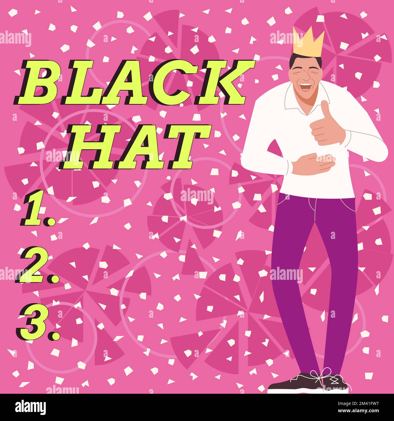 Cartel que muestra Black Hat. Concepto Significado Utilizado en