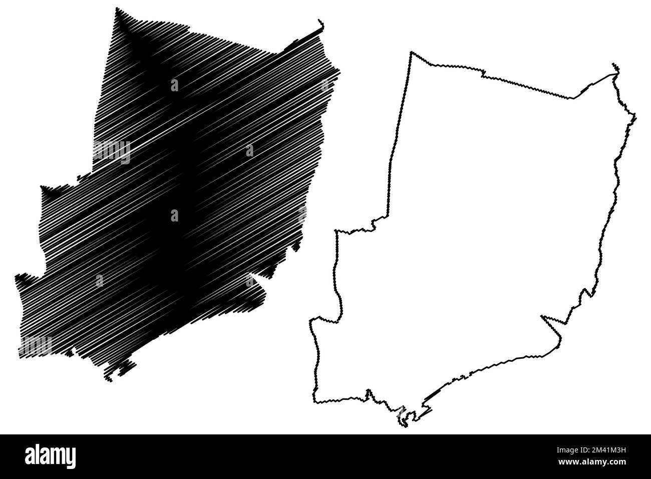 Mapa del municipio de Zitlala (Estado Libre y Soberano de Guerrero