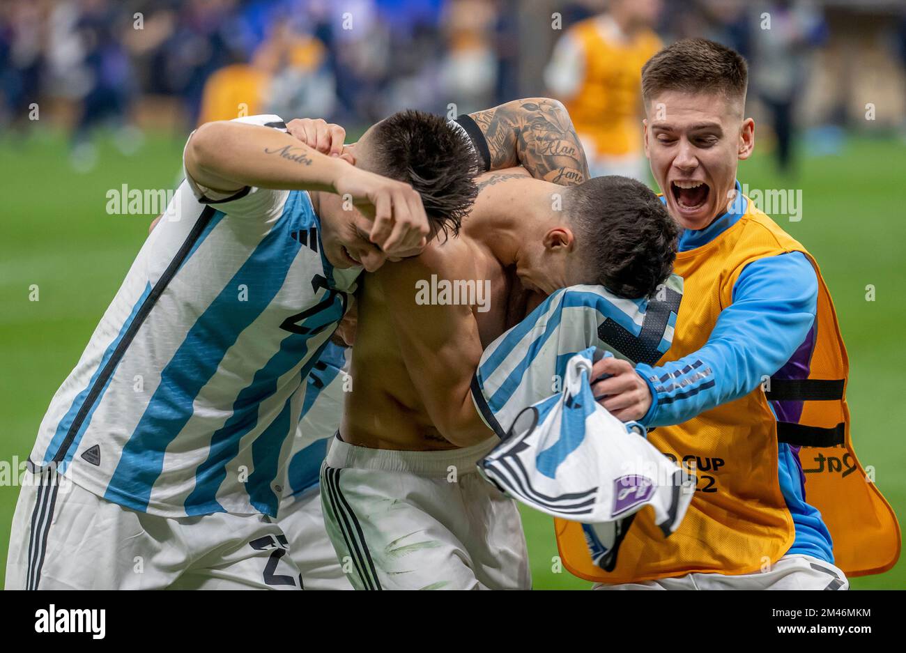 LUSAIL, AD 18.12.2022 Partido ARGENTINA VS FRANCIA Argentina vs