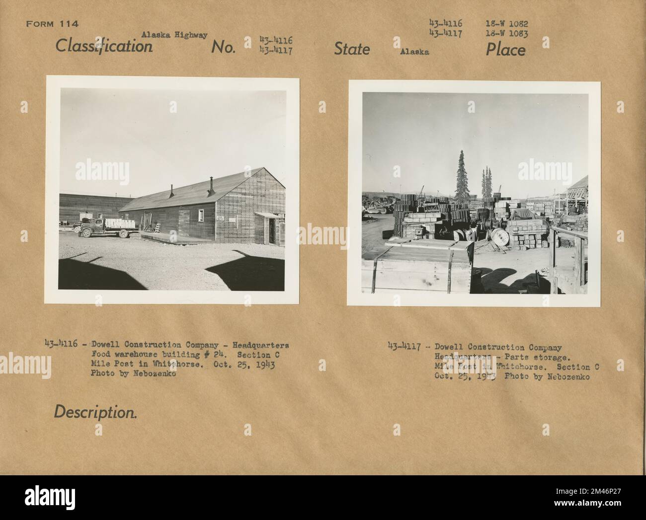 Sede de Dowell Construction Company. Leyenda original 434116 Dowell