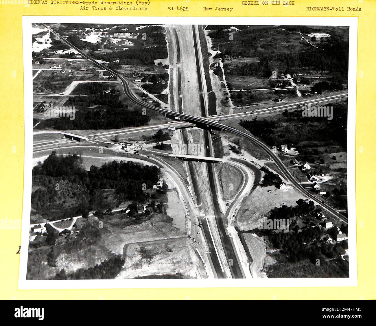 Garden State Parkway. Leyenda original El intercambio de Garden State