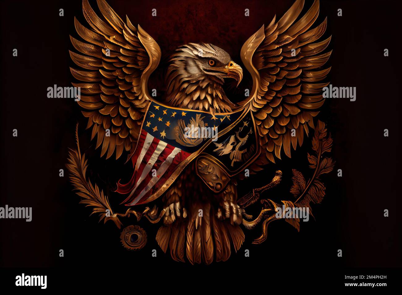 Tatuaje de águila en el pecho fotografías e imágenes de alta resolución -  Alamy