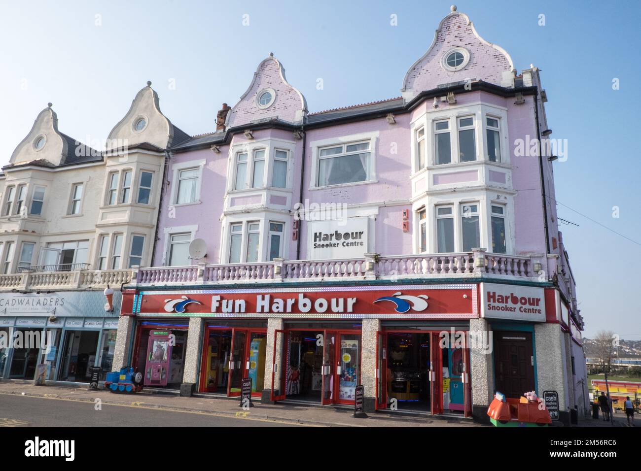 Barry, Barry Island, Barry Island es un distrito, península y, junto al