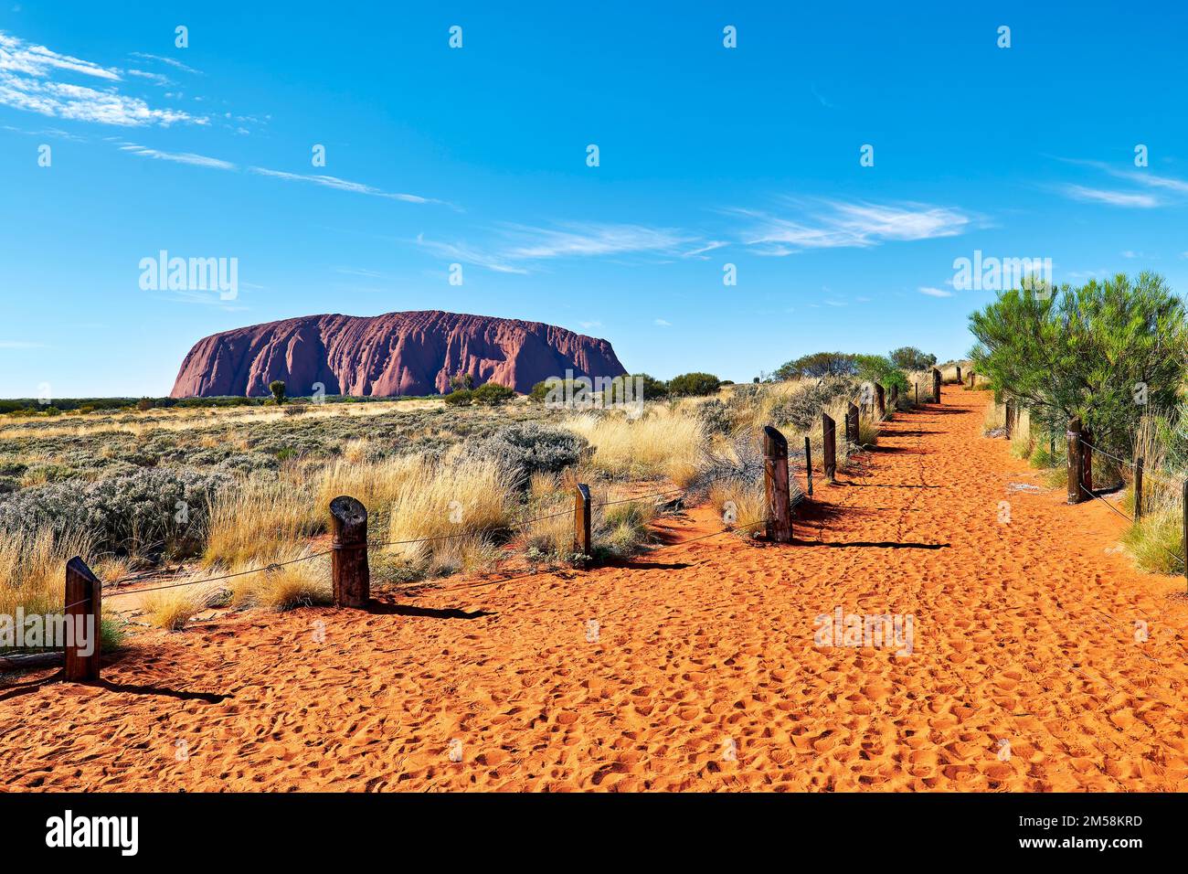 Uluru Ayers Rock. Territorio del Norte. Australia Foto de stock