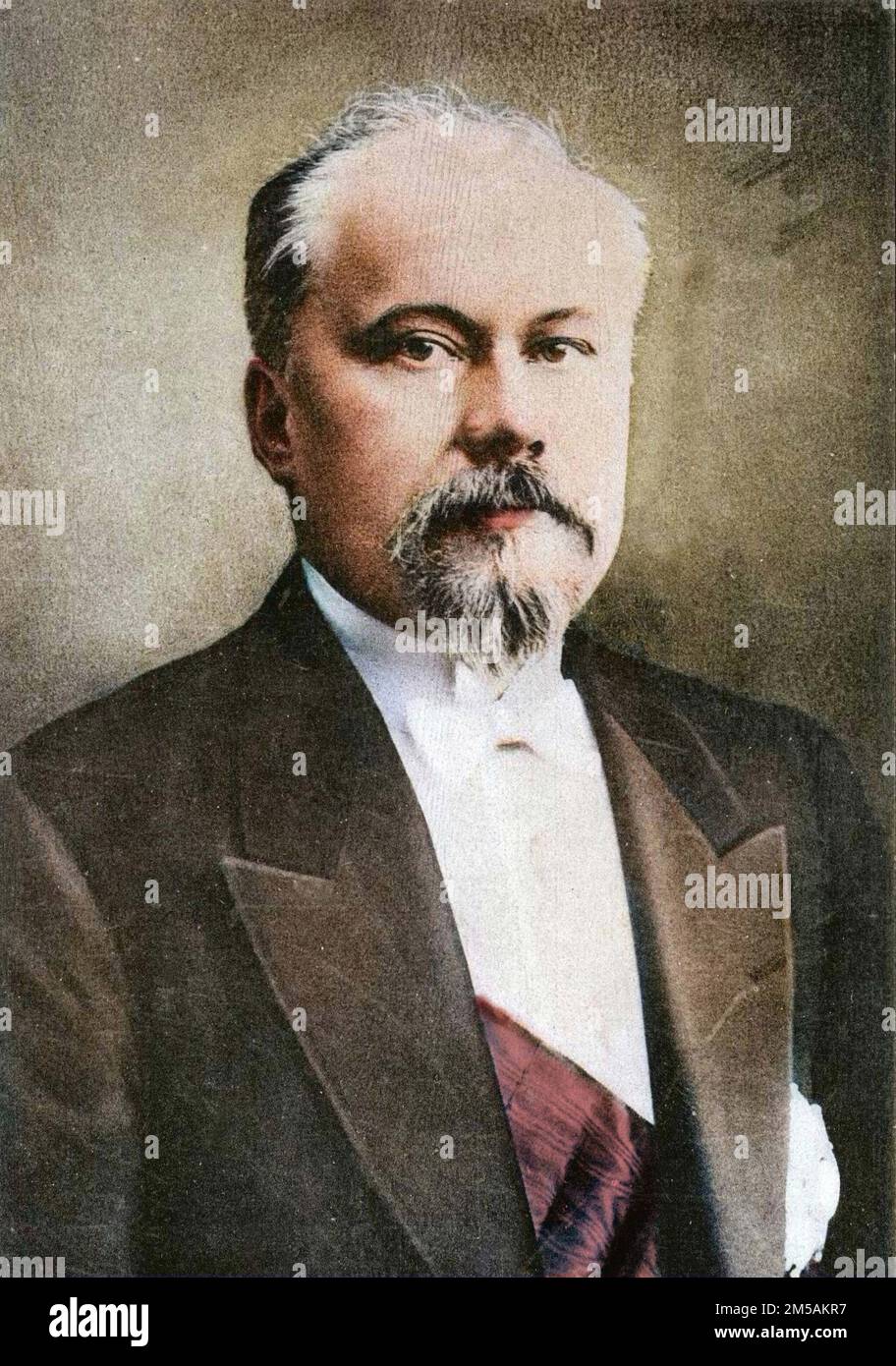 Raymond Poincaré (1860-1934), presidente de la República Francesa. Foto de stock