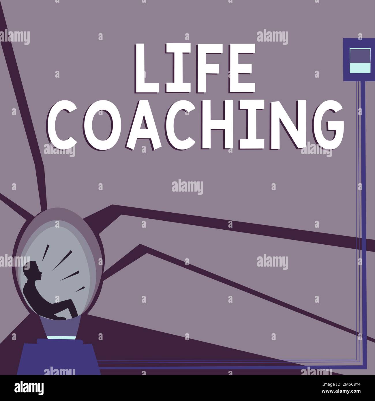 Escritura mostrando texto Life Coaching. Concepto de negocio Mejorar vidas  por desafíos nos anima en nuestras carreras Fotografía de stock - Alamy