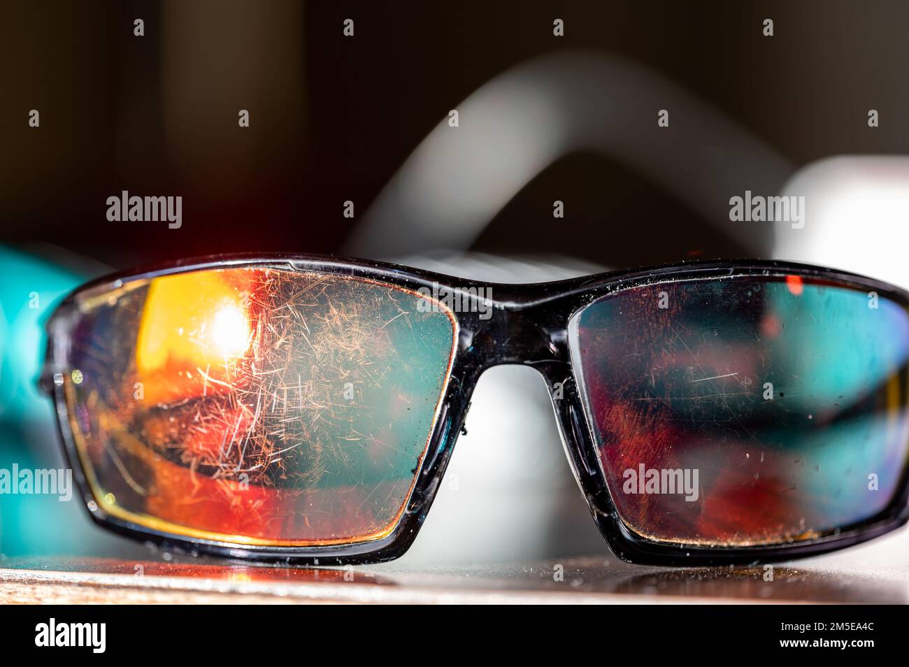 Gafas de sol rayadas sales