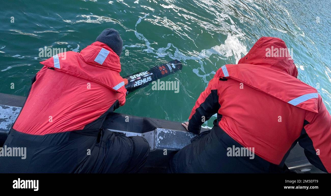 JUNEAU, Alaska (7 de marzo de 2022) Michael Huelsing, de la clase Mate