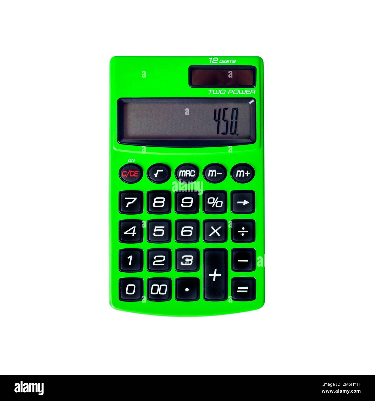 Numbers electronic calculator Imágenes recortadas de stock - Alamy