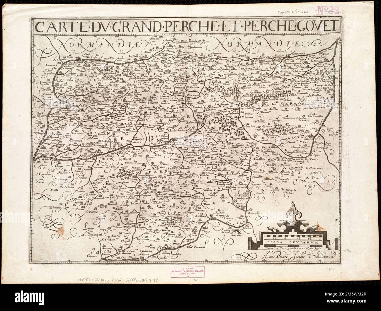Mapa de Grand Perche et Perche Gouet... Mapa dv Grand Perche et Perche  Govet. Carte dv